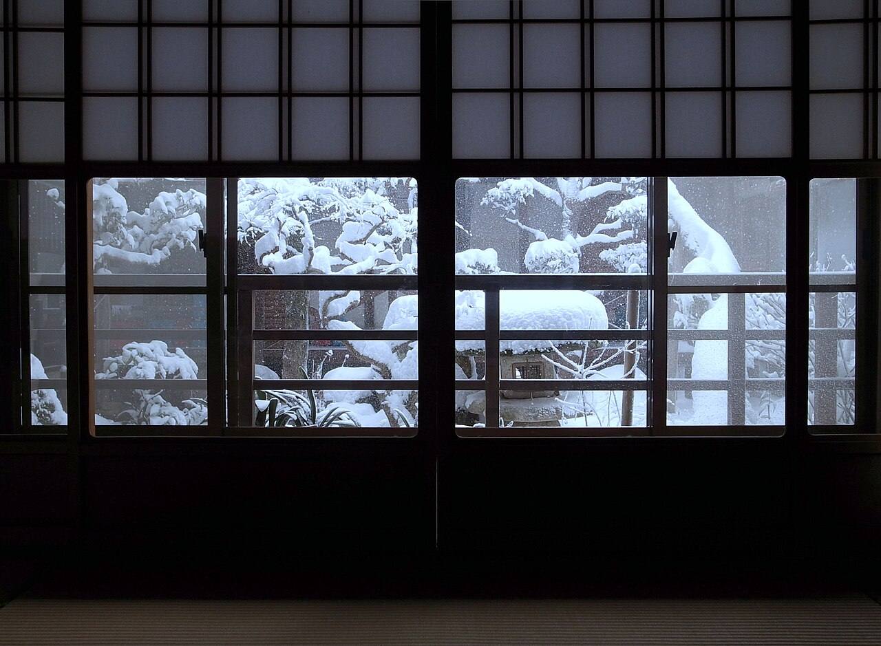雪見障子（仮の写真）